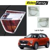 Buy Hyundai Creta 2020 Chrome Tail Light Garnish Covers | Triple Layer Chrome Finish