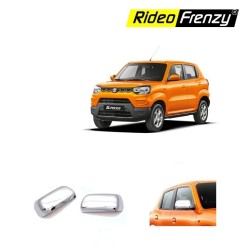 Buy Maruti S Presso Chrome Mirror Covers | Triple Layered Chrome Plating