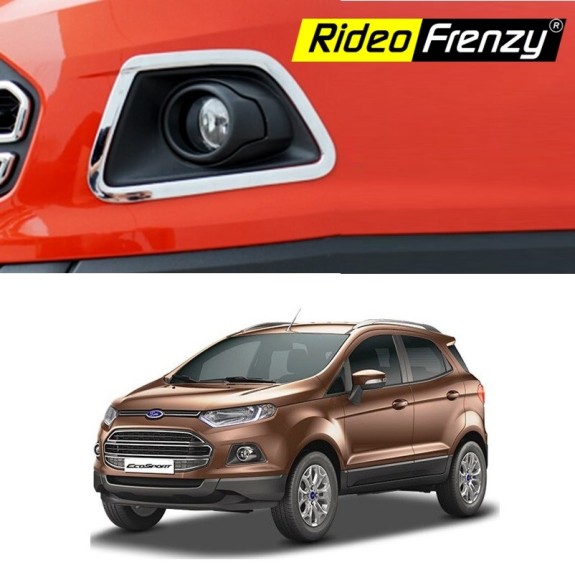Buy Ford EcoSport Chrome Fog Lamp Covers online at low prices-Rideofrenzy