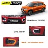 Buy Vitara Brezza 2020 Dual Function Led DRL Day Time Running Lights | Matrix Type Turn Indicator Signal