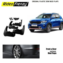 Buy Kia Sonet Mud Flaps | ABS Plastic | Original OE Type Fitting