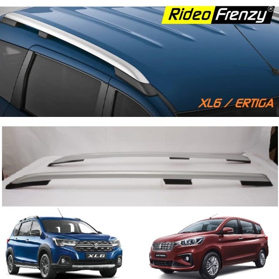 Buy Maruti New XL6 & Ertiga 2018 onwards Roof Rails ABS Plastic | Imported Quality | Drill Free | OE Type Fitting