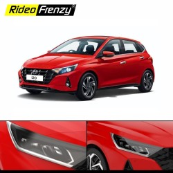 Buy Hyundai Elite i20 2020 Chrome Head Light Garnish Covers | Triple Chrome Plating