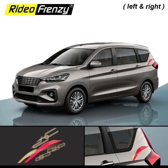 Buy New Suzuki Ertiga 2018 | 2019 | 2020+ Body Graphics Decal Stickers