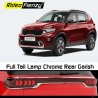 Buy Kia Sonet Full Chrome Tail Light Garnish Covers | Triple Chrome Plating