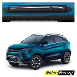 Buy Tata Nexon 2020 & Nexon EV Chrome Side Beading Garnish | Rustfree Chrome Plating