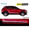 Buy Imported Chrome Body Side Moulding for Kia Seltos|ABS Quality | Triple Layer Chrome Plating