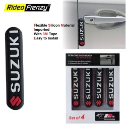 Buy Suzuki Silicon Car Door Guards | Rideofrenzy Auto Accessories | Set of 4