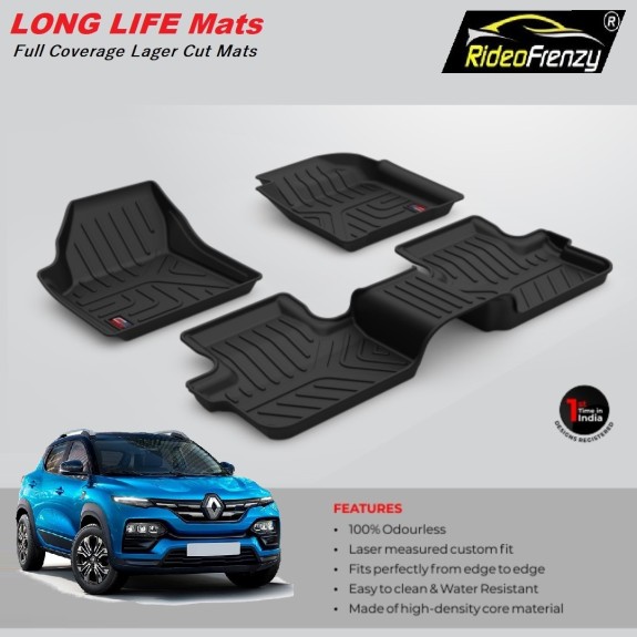 Buy Renault Kiger Rubber PVC Cargo Trunk/Boot/Dicky Mats | Heavy Duty Perfect Fit