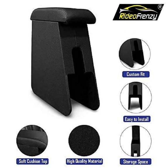 Buy Nissan Magnite Arm Rest | Custom Fit | Leather Wrapped | Drillfree