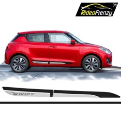 Buy Maruti Suzuki Swift 2018 onwards Side Cladding (Beading) | Original OEM type Design | ABS Plastic