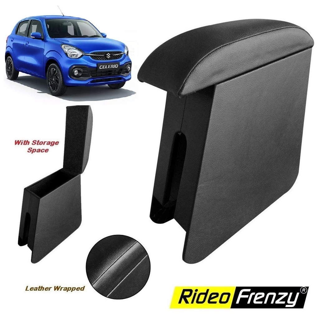 Buy New Celerio 2021 Original OE Type Arm Rest | Custom Fit Leather Wrapped | Drillfree