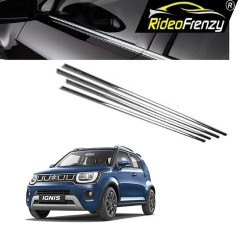 Buy Maruti Ignis Lower Window Chrome Garnish | Stainless Steel Chrome