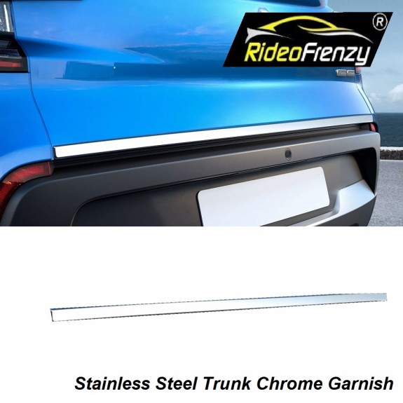Buy Tata Punch Chrome Dickey Garnish | Stainless Steel | Free Shipping & Easy Returns