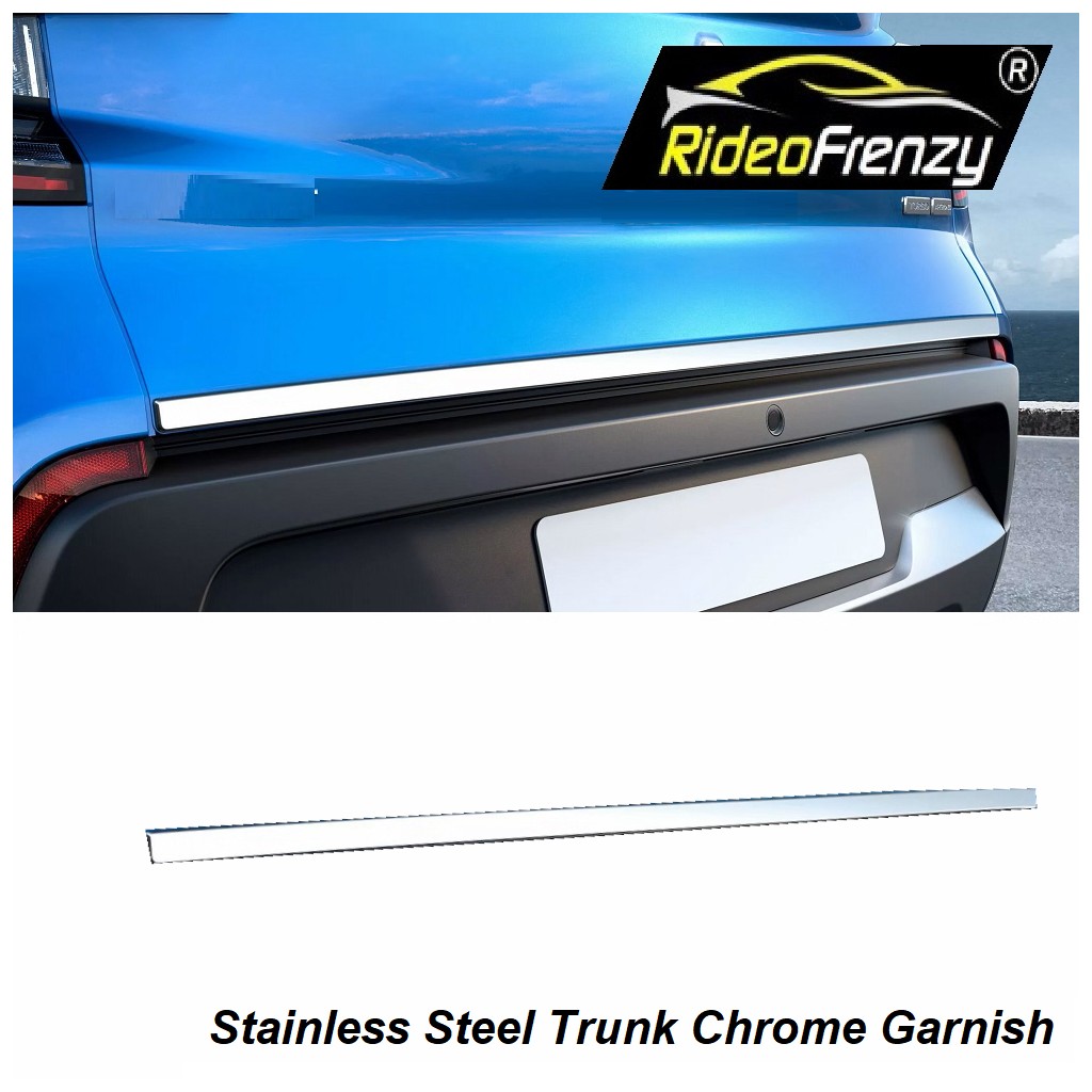 Buy Tata Punch Chrome Dickey Garnish | Stainless Steel | Free Shipping & Easy Returns