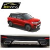 Buy Vitara Brezza 2020 Rear Bumper Diffuser | Sporty Dual Tone Design