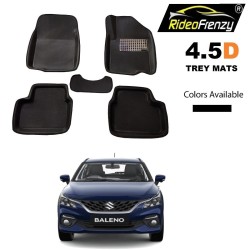 Buy New Maruti Baleno 2022 4.5D Crocodile Bucket Floor Mats | Trey Fit Design | Waterproof & Odorless