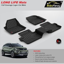 Buy Tata Nexon Rubber PVC Laser Cut Floor Mats online India | Heavy Duty Perfect Fit