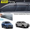 Buy Grand Vitara & Toyota Hyryder Chrome Line Door Visors | Unbreakable ABS Plastic