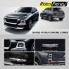 Buy Maruti Grand Vitara Chrome Accessories Garnish Combo Kit | Rustfree & Triple Chrome Plating