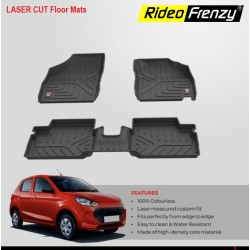 Buy New Alto K10 2023 Rubber PVC Laser Cut Floor Mats | Heavy Duty Perfect Fit | Last upto 10 years