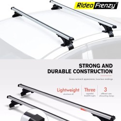 Buy RideoFrenzy Roof Rack Universal Cross Bars Adjustable Aluminum Cargo Carrier online India