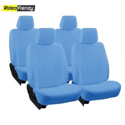 Buy Blue Ultra Soft Microfiber Towel Car Seat Covers | Organic Cotton