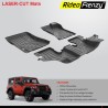 Buy New Mahindra Thar Rubber PVC Laser Cut Floor Mats online India | Heavy Duty Perfect Fit