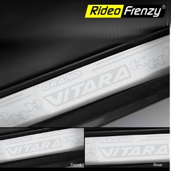 Buy Grand Vitara Scuff Sill Plates Stainless Steel | Anti-Rust Running Protection