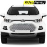 Buy Glossy Ford Ecosport Front Chrome Grill Covers at low prices-RideoFrenzy