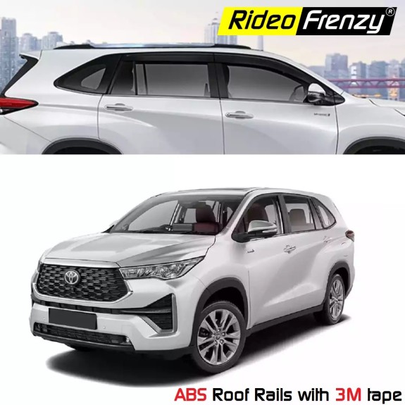 Buy New Innova Hycross Roof Rails Silver Color | Genuine OE Type Design | Imported ABS Material