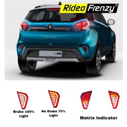 Buy Tata Nexon LED Bumper Reflector Lights | Triple Function |Imported Quality