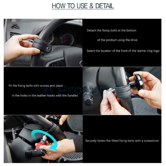 How to Install Steering Knob