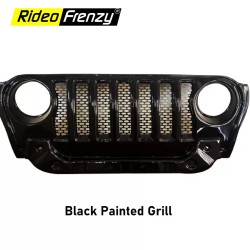 Mahindra THAR Wrangler Style Grill Napoli Black Color