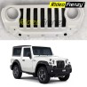 Thar White Wrangler Grill | Rubicon Style