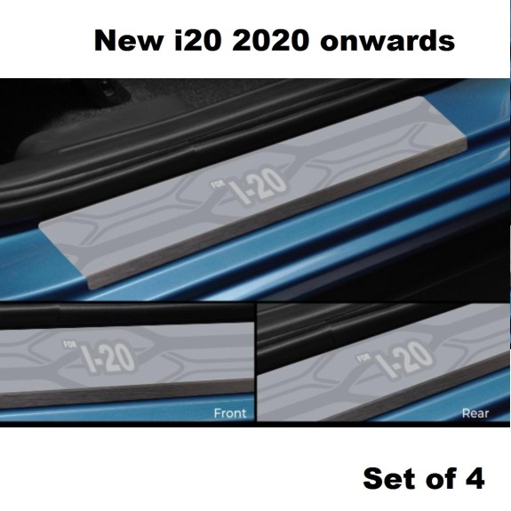 Buy New i20 Scuff Sill Plates Stainless Steel | Anti-Rust Running Protection