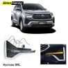 Buy Innova Hycross DRL Day Time Running Lights | Matrix Moving Turn Indicator Signal | OEM Fitting