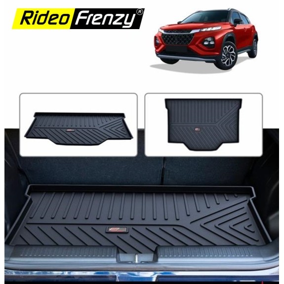 Buy Maruti Fronx Rubber PVC Cargo Trunk/Boot/Dicky Mats | Heavy Duty Perfect Fit