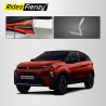 Buy New Tata Nexon 2023 Facelift Chrome Tail Light Garnish Covers online India | Triple Chrome Plating