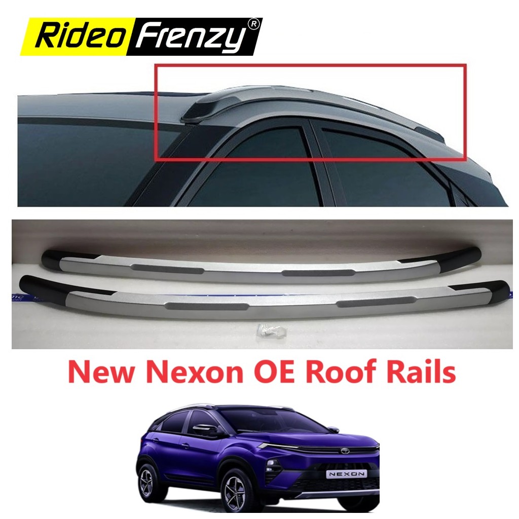 Buy New Tata Nexon 2024 Original Roof Rails online @3499 | Limited Stock