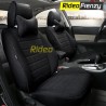 Buy Polsi Premium Jute Car Seat Covers in Full Black Color online India