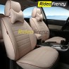 Buy Polsi Full Beige Jute Car Seat Covers | Summer Friendly (Non Heating & Breathable)