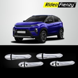 Buy New Tata Nexon Door Chrome Handle Garnish Covers online @799 | Free Shipping