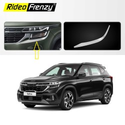 Buy New Kia Seltos (2023-2024) FL HeadLight Chrome Covers online India