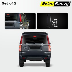Buy Mahindra Scorpio Classic Tail Light Chrome Covers online at RideoFrenzy