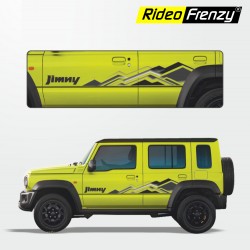 Buy Suzuki Jimny Body Graphics Stickers online India at Rideofrenzy
