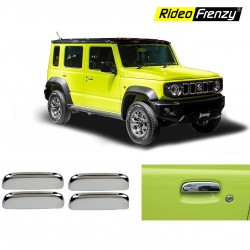 Buy Maruti Suzuki Jimny Chrome Door Handle Garnish online at Rideofrenzy.com