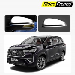 Buy Innova Hycross Chrome Mirror Covers Garnish online at low prices on RideoFrenzy