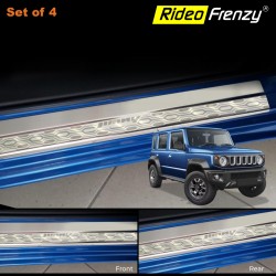 Buy Maruti Fronx Jimny Scuff Sill Plates online at low prices on RideoFrenzy