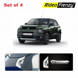 Buy Tata Punch Chrome Handle Garnish Covers online at RideoFrenzy
